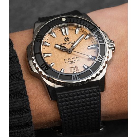 FORMEX REEF 39,5 AUTOMATIC CHRONOMETER BRONZE DIAL 2201.1.6382.100 - REEF - ZNAČKY