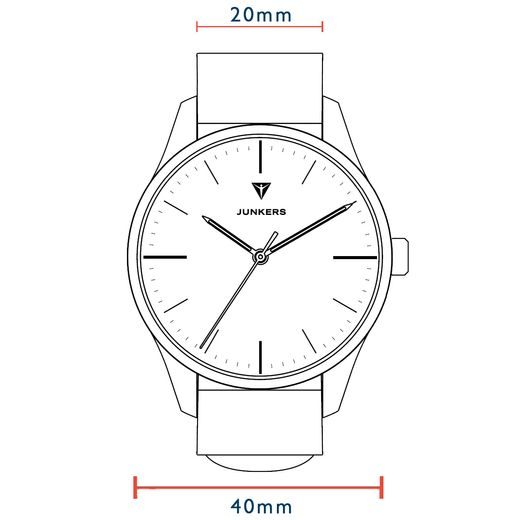 JUNKERS DESSAU HERREN 916.03.04.M - DESSAU HERREN - BRANDS