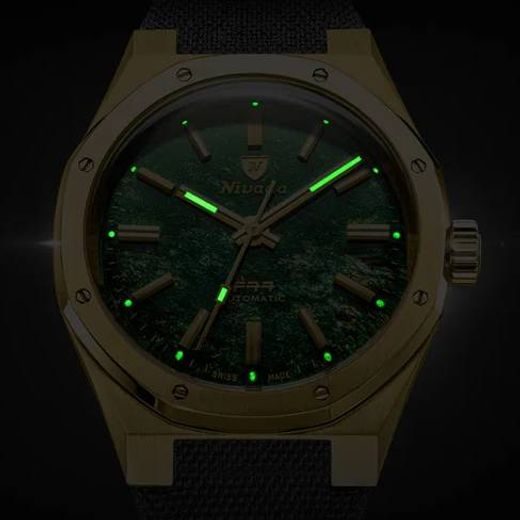 F77 GOLD GREEN AVENTURINE MK2 - 38MM - F77 - BRANDS