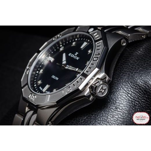 EDOX SPORT DELFIN DIVER DATE LADY 53020-3M-NANND - DELFIN - BRANDS