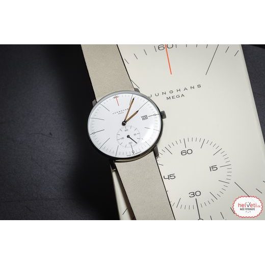 JUNGHANS MAX BILL MEGA KLEINE SEKUNDE LIMITED EDITION 60 58/4100.02 - MAX BILL BY JUNGHANS - ZNAČKY