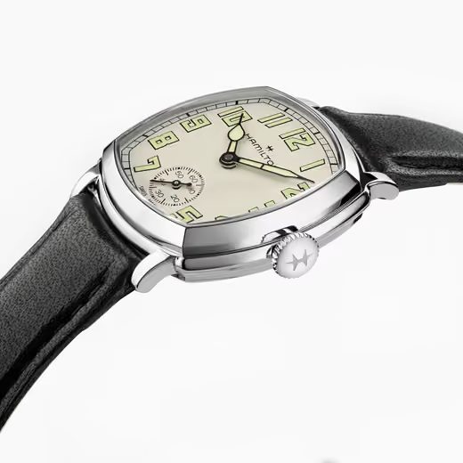 HAMILTON AMERICAN CLASSIC CUSHION MECHANICAL 30MM H36109720 - AMERICAN CLASSIC - ZNAČKY