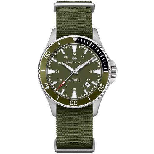 HAMILTON KHAKI NAVY SCUBA AUTO H82375961 - KHAKI NAVY - BRANDS