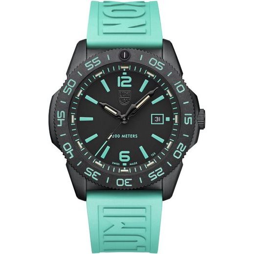 LUMINOX PACIFIC DIVER 3120 TRANSFORMATIVE TEAL EDIȚIE LIMITATĂ XS.3124.N.SET - SEA - MĂRCI