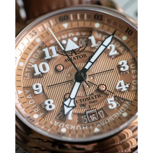 AVIATOR DOUGLAS DAY-DATE AUTOMATIC MECA-41 V.3.36.8.290.4 - DOUGLAS DAY-DATE - BRANDS