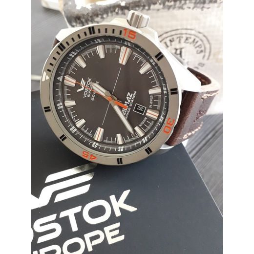 VOSTOK EUROPE ALMAZ TITANIUM LINE NH35A/320H263 - ALMAZ SPACE STATION - BRANDS