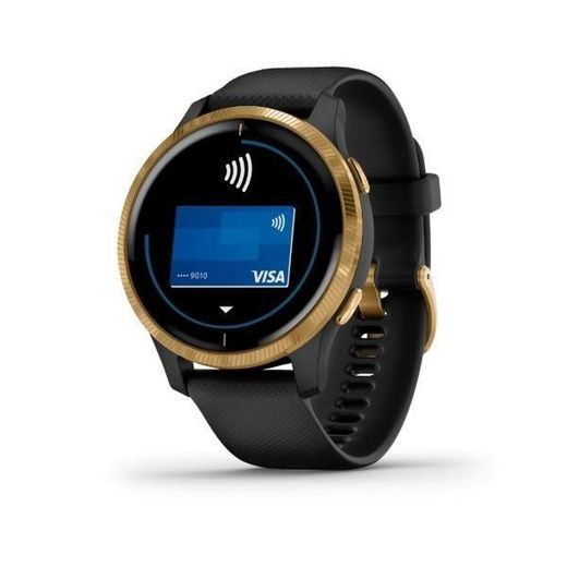 GARMIN VENU GOLD/BLACK BAND 010-02173-33 - GARMIN - ZNAČKY