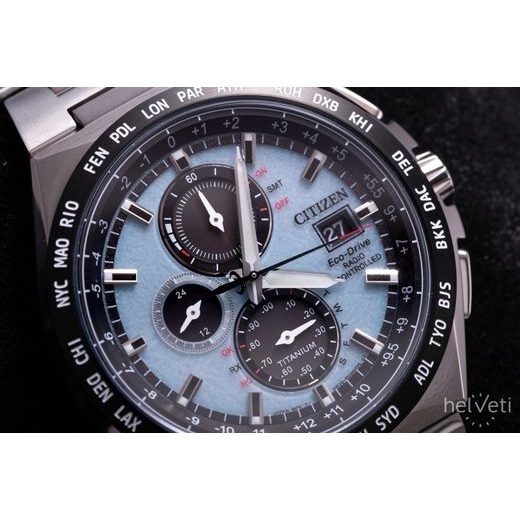 CITIZEN WORLDTIME RADIO CONTROLLED SUPER TITANIUM AT8238-84M - SUPER TITANIUM - MĂRCI