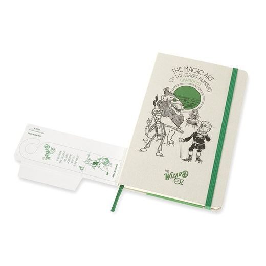 ZÁPISNÍK MOLESKINE WIZARD OF OZ - TVRDÉ DESKY - L, LINKOVANÝ 1331/1917319 - DIÁŘE A ZÁPISNÍKY - OSTATNÍ