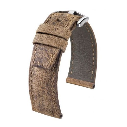 ŘEMÍNEK HIRSCH TRITONE KUDU VINTAGE 2 - HNĚDÝ - STRAPS - ACCESSORIES