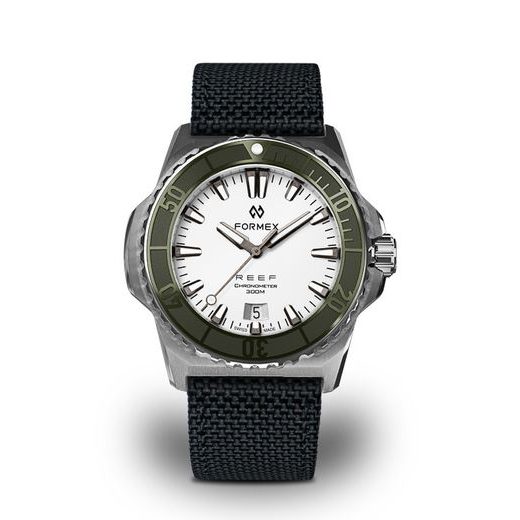 FORMEX REEF 39,5 AUTOMATIC CHRONOMETER WHITE DIAL - REEF - BRANDS
