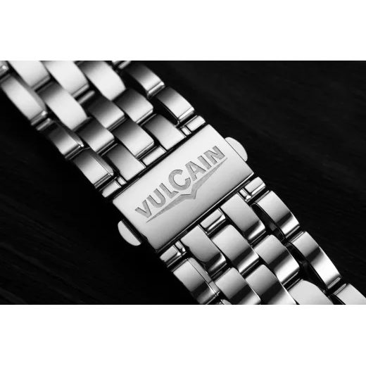 OCELOVÝ NÁRAMEK VULCAIN - NAUTICAL 42 MM - ŘEMÍNKY - OSTATNÍ