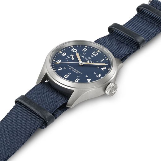 HAMILTON KHAKI FIELD MECHANICAL POWER RESERVE 40 MM H69509940 - KHAKI FIELD - BRANDS