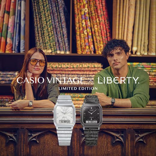 CASIO COLLECTION VINTAGE AQ-230EBLT-1AER LIBERTY COLLABORATION - CLASSIC COLLECTION - ZNAČKY