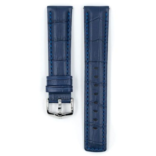 ŘEMÍNEK HIRSCH GRAND DUKE 2 - MODRÝ - STRAPS - ACCESSORIES