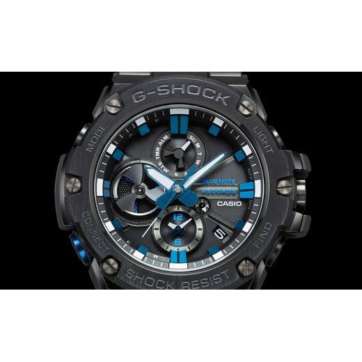 CASIO G-SHOCK GST-B100BNR-1AER BLUE NOTE RECORDS - CASIO - ZNAČKY