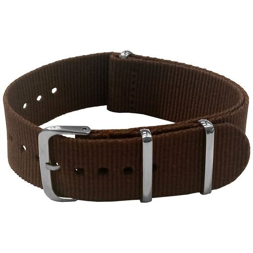 NATO STRAP BROWN 22 MM - STRAPS - ACCESSORIES