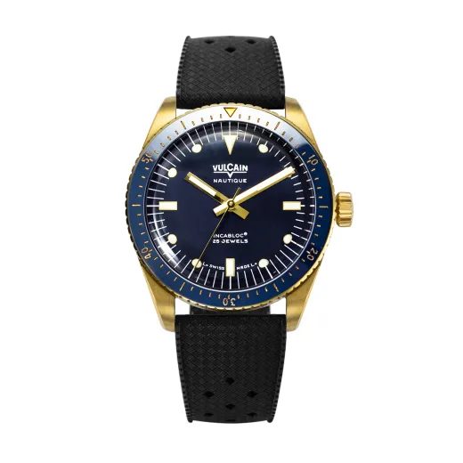 VULCAIN SKINDIVER NAUTIQUE GOLD / BLUE - SKINDIVER NAUTIQUE - ZNAČKY