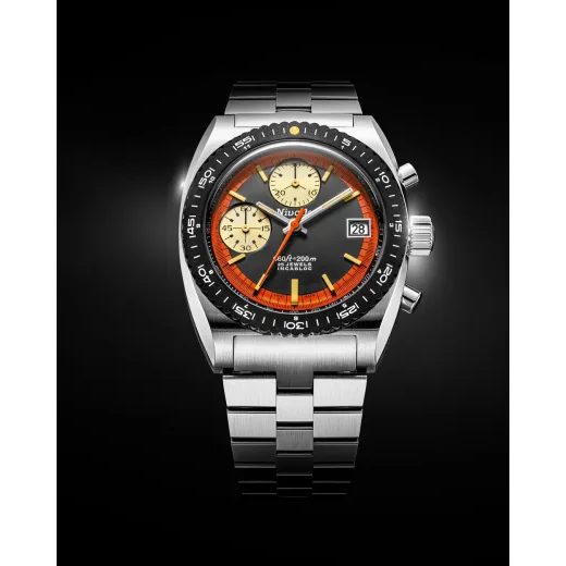 NIVADA GRENCHEN AUTOCHRON ORANGE AUTOMATIC - AUTOCHRON - ZNAČKY