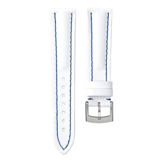 KOŽENÝ ŘEMÍNEK BIATEC | BÍLÝ Z TELETINY - 20 MM - STRAPS - ACCESSORIES