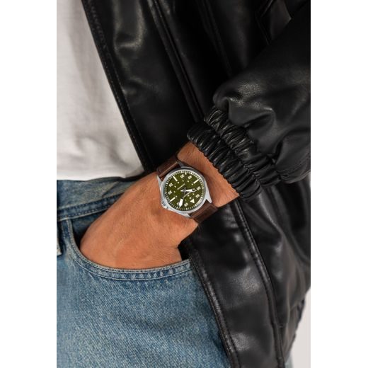 HAMILTON KHAKI AVIATION PILOT DAY DATE AUTO 39MM H76305560 - KHAKI AVIATION - BRANDS