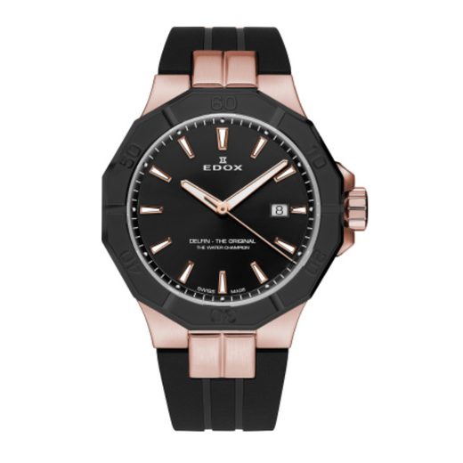 EDOX DELFIN QUARTZ DATE 53021-37RNCA-NIR - DELFIN - BRANDS