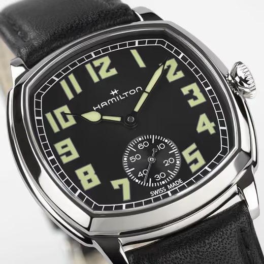 HAMILTON AMERICAN CLASSIC CUSHION MECHANICAL 34MM H36129730 - AMERICAN CLASSIC - ZNAČKY