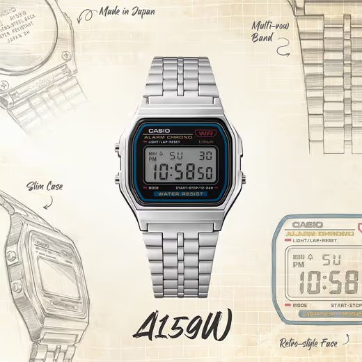 CASIO COLLECTION VINTAGE A159WE-1EF - CLASSIC COLLECTION - MĂRCI