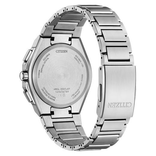 CITIZEN ECO-DRIVE RADIO CONTROLLED SUPER TITANIUM AT8396-59L - SUPER TITANIUM - BRANDS