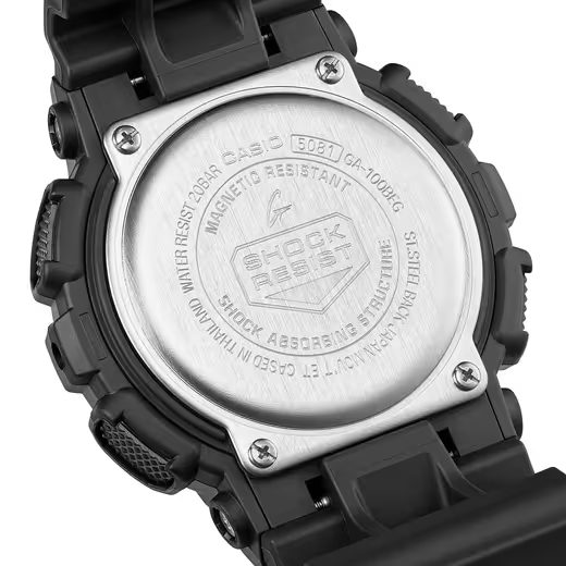 CASIO G-SHOCK GA-100BEG-1AER BLACK AND ELECTRO GREEN SERIES - G-SHOCK - ZNAČKY