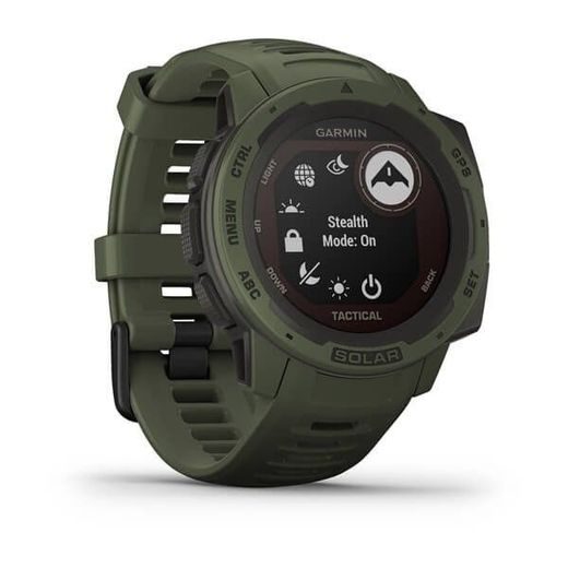 GARMIN INSTINCT SOLAR TACTICAL GREEN OPTIC 010-02293-04 - GARMIN - BRANDS