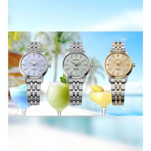 SEIKO PRESAGE COCKTAIL TIME SRPL64J1 FROZEN BANANA DAIQUIRI - PRESAGE - ZNAČKY