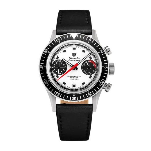 NIVADA GRENCHEN CHRONOMASTER SINGER NEWMAN - INTER. BEZEL - MANUAL - CHRONOMASTER - ZNAČKY