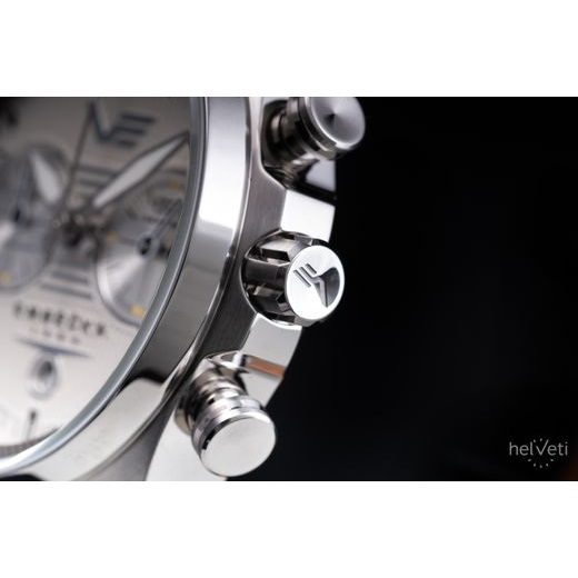 VOSTOK EUROPE LIMITOVANÁ EDICE EMBÉČKA CHRONO LINE 6S21-325A491 - HNĚDÝ KOŽENÝ ŘEMÍNEK - EMBÉČKA - ZNAČKY