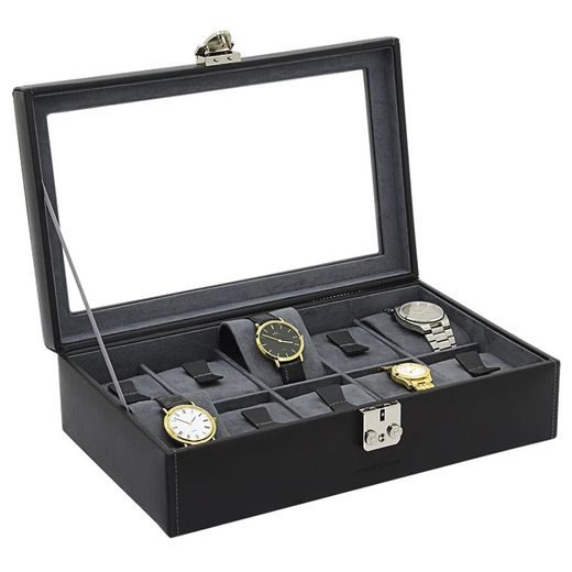 WATCH BOX FRIEDRICH LEDERWAREN INFINITY 26127-9 - WATCH BOXES - ACCESSORIES