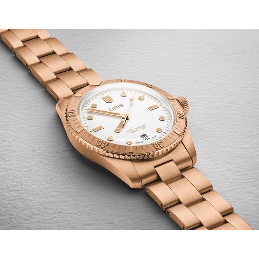 ORIS DIVERS SIXTY-FIVE DATE WHITE STAR 01 733 7771 3151-07 8 19 15 - DIVERS - BRANDS