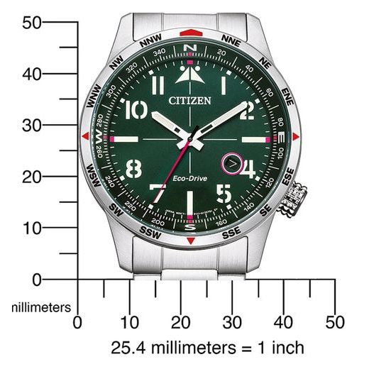 CITIZEN ECO-DRIVE PILOT BM7551-84X - SPORTS - ZNAČKY