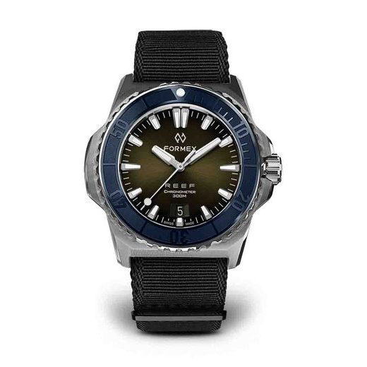 FORMEX REEF 39,5 AUTOMATIC CHRONOMETER GREEN DIAL - REEF - BRANDS