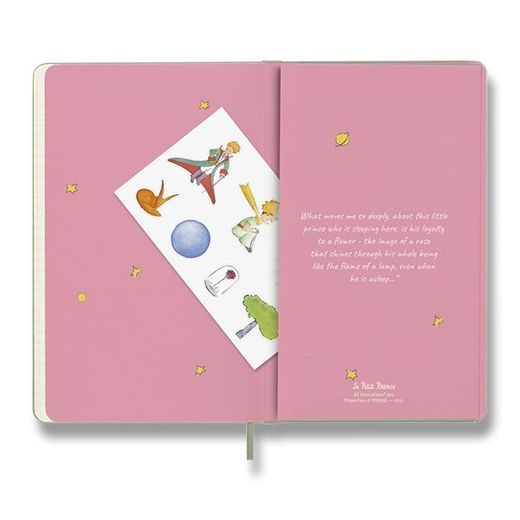 DIÁŘ MOLESKINE 2022-23 LE PETIT PRINCE ROSE 18MĚSÍČNÍ - TÝDENNÍ - TVRDÉ DESKY - L 1206/5709013 - DIARIES AND NOTEBOOKS - ACCESSORIES