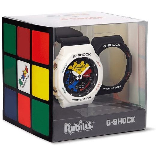 CASIO G-SHOCK GAE-2100RC-1AER RUBIK'S CUBE LIMITED EDITION - CASIO - BRANDS