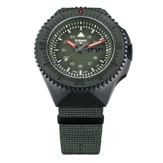 TRASER P69 BLACK STEALTH GREEN NATO - TACTICAL - ZNAČKY