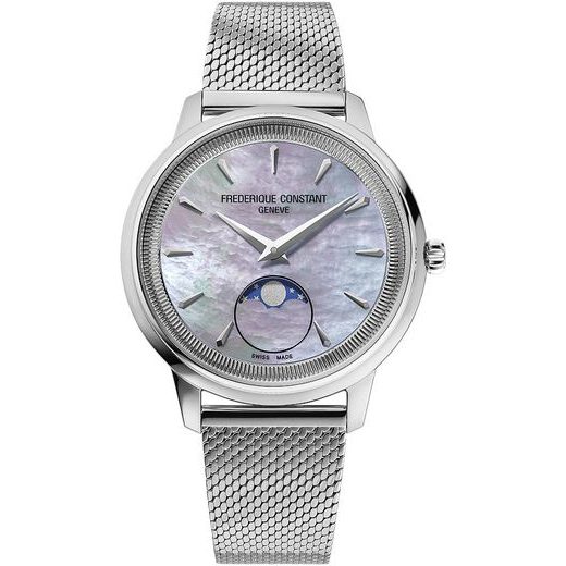 FREDERIQUE CONSTANT CLASSICS MONETA MOONPHASE QUARTZ FC-206MPLB2S6B - CLASSICS LADIES - ZNAČKY