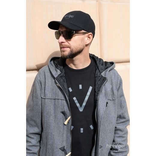 TRICOU HELVETI ZNAK - NEGRU - FANSHOP ȘI UNELTE - ALTELE