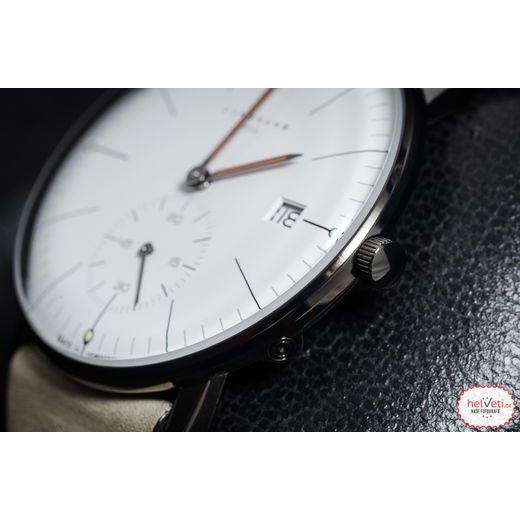 JUNGHANS MAX BILL MEGA KLEINE SEKUNDE LIMITED EDITION 60 58/4100.02 - MAX BILL BY JUNGHANS - BRANDS