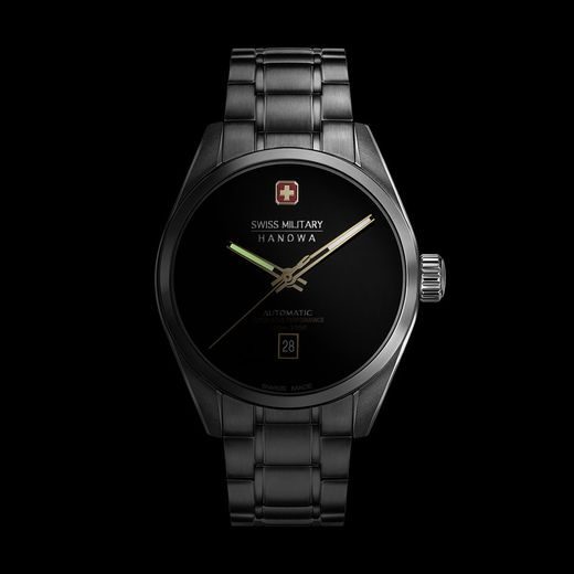 SWISS MILITARY HANOWA MAJESTIC PIONEER ONYX SMWGL0006204 - PIONEER - ZNAČKY