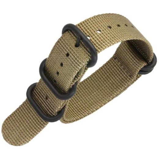 NATO ZULU ŘEMÍNEK BÉŽOVÝ (ČERNÁ SPONA) - CURELE - ALTELE