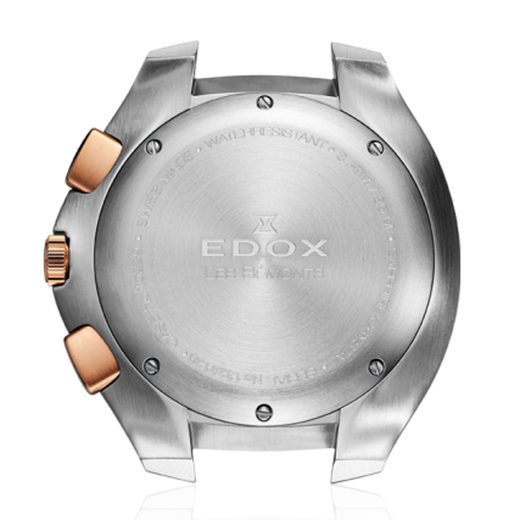 EDOX LES BÉMONTS ULTRA SLIM QUARTZ CHRONOGRAPH 10239-357R-BUIR - LES BÉMONTS - BRANDS