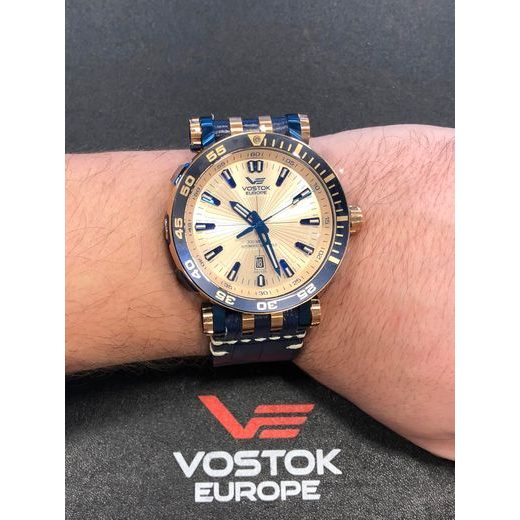 VOSTOK EUROPE ENERGIA ROCKET STAINLESS STEEL LINE NH35-575E651 - ENERGIA ROCKET - BRANDS