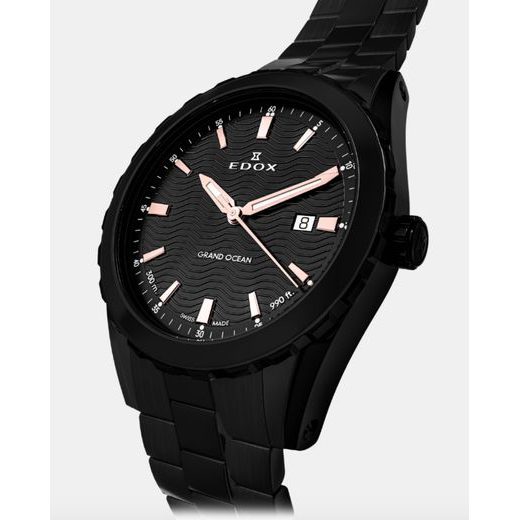 EDOX GRAND OCEAN DATE - GENTS 53102-37NM-NIR - GRAND OCEAN - BRANDS
