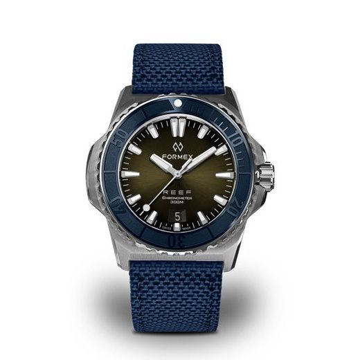 FORMEX REEF 39,5 AUTOMATIC CHRONOMETER GREEN DIAL - REEF - BRANDS